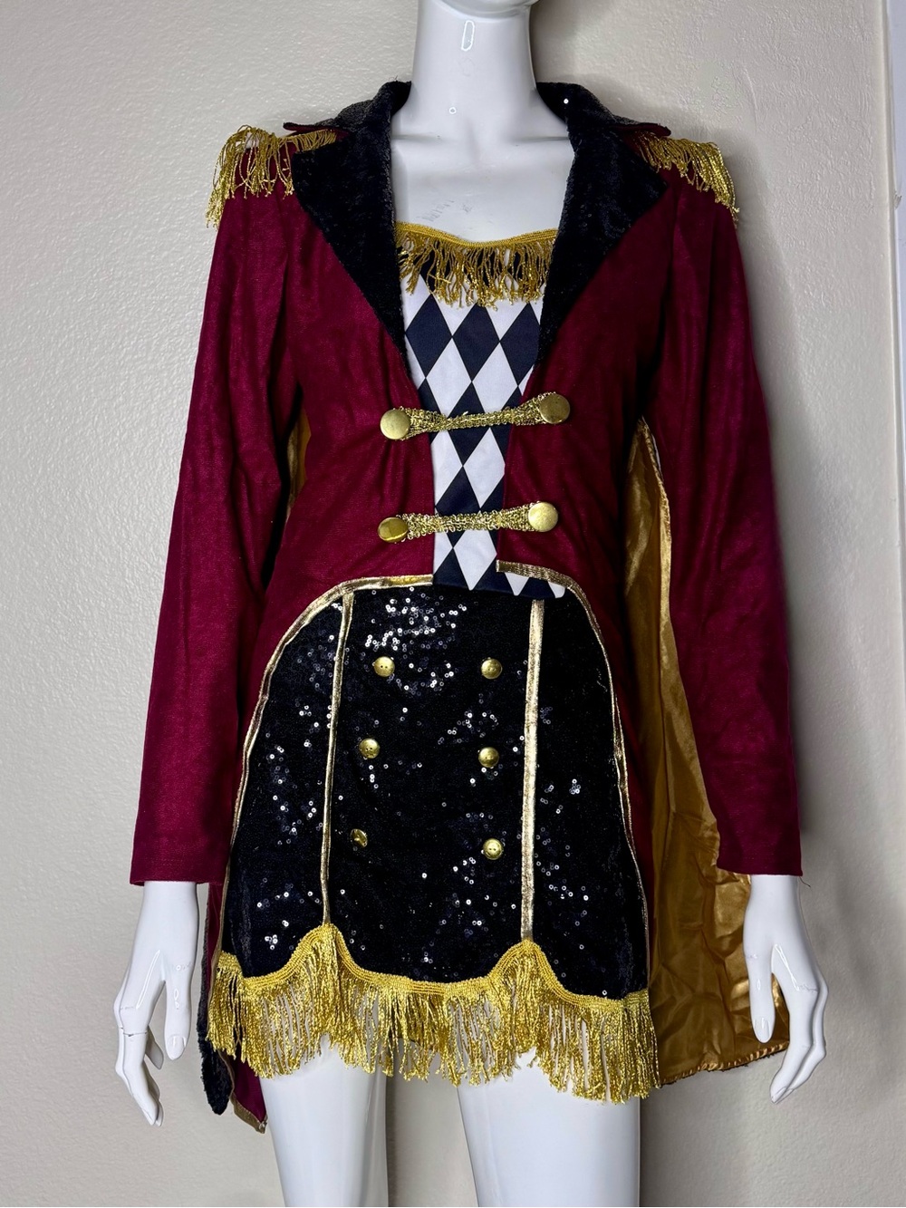 Dazzling Ring Master costume